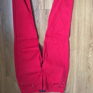 NWOT White House Black Market Red Jeans